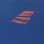 Babolat Exercise Big Flag Tee Dark Blue